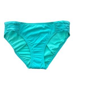 Title Nine NWT Teal Turquoise Low Cut Holy Grail Bikini Bottoms Women’s Small